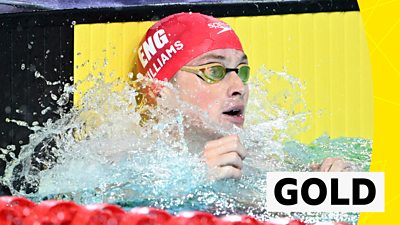 Commonwealth Games 2022: Brodie Williams takes backstroke gold for England