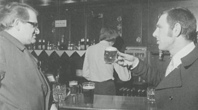 Men in bar in 1968