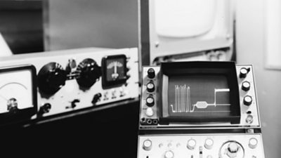 A spectrum analyser and assorted equipment