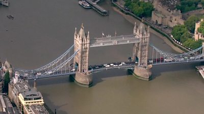 Queen Elizabeth: Lying-in-state queue reaches Tower Bridge