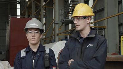 The yard employs more than 50 apprentices