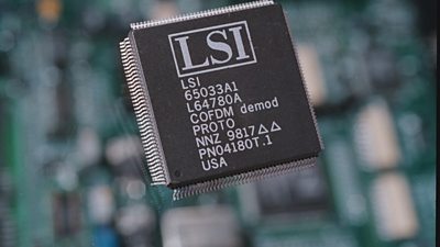 An LSI microchip