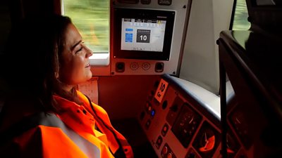 Train companies say they’re trying to recruit more women train drivers.