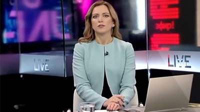 TV Rain anchor Ekaterina Kotrikadze