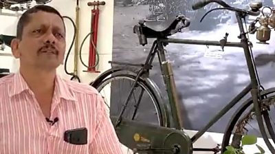 Vikram Pendse loves bicycles so much that he has opened a museum for them in the Indian city of Pune.