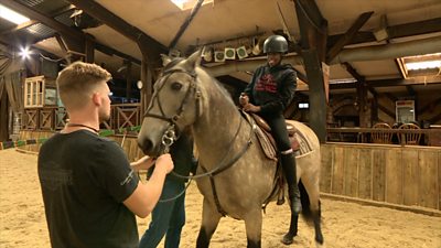 Hollywood horse stunts masterclass for inner-city equestrians