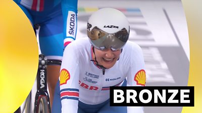 Track Cycling World Championships: Jess Roberts wins women's scratch ...