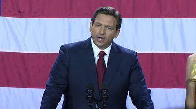 Florida governor Ron DeSantis