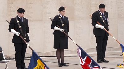 Armistice Day at the National Memorial Arboretum in Staffordshire