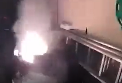 Scooter fire