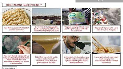 How we raised the issue of the indestructible instant noodle package