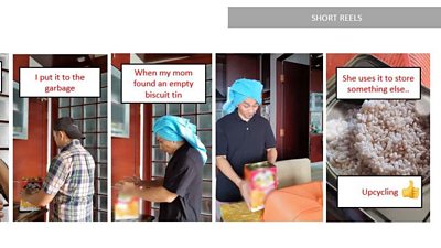 How Granny is an environmentalist - by upcycling the biscuit tin