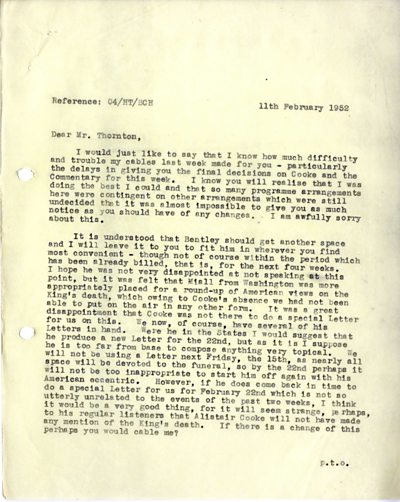 Memo from Horton to Thornton part 1