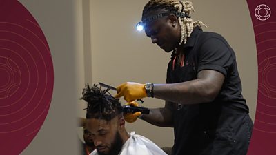 Footballers' barber