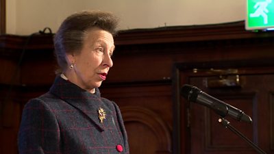 Princess Anne: 'You are now, properly, a city'