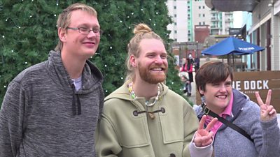 Sam Rider meets fans in Cardiff