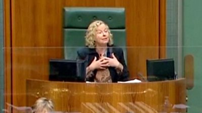 Depty Speaker Sharon Claydon in Australian Parliment