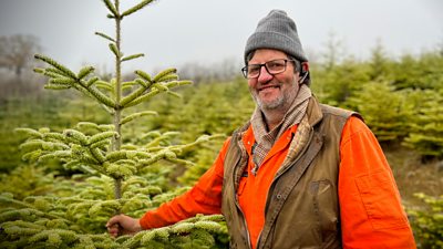 John Charles-Jones is sending proceeds from Christmas tree sales to Ukraine