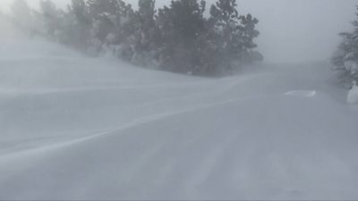 Blizzard in North and South Dakota