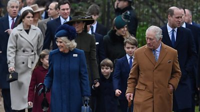 Royal Family at Sandringham