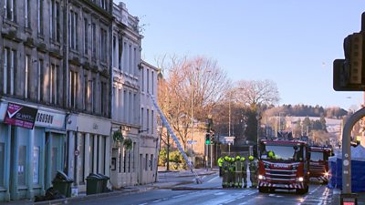 Three people dead in fire at New County Hotel in Perth
