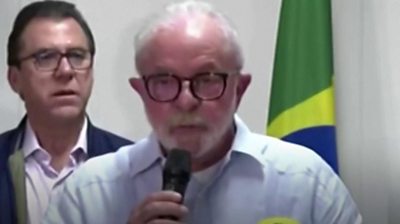 Brazilian president Luiz Inácio Lula da Silva