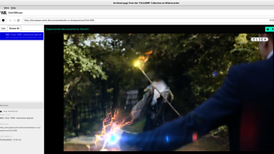 A screenshot of the playback process.