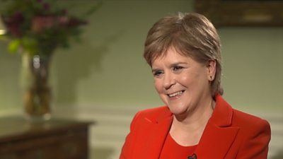 Nicola Sturgeon on future: I've got 'plenty left in the tank' - BBC News