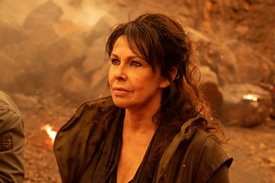 Julie Graham as Ravio in Doctor Who 'The Timeless Children'