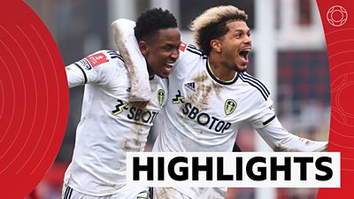 FA Cup 2023: Highlights: Accrington Stanley 1-3 Leeds United - BBC Sport