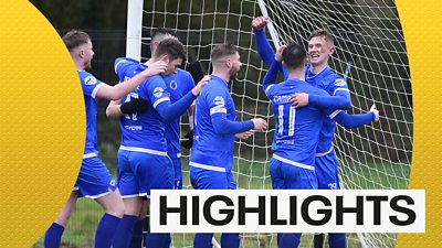 Knockbreda 1-2 Dungannon Swifts: Padraig Lynch seals comeback win - BBC ...