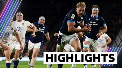 Bliv sur Mentalt Forpustet Six Nations highlights: England 23-29 Scotland - BBC Sport