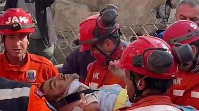 Man rescued in Antakya