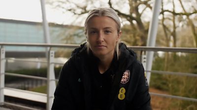 Leah Williamson speaks about returning to her hometown for the first time since winning Euro 2022.