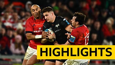 Action from Ospreys' defeat to Munster
