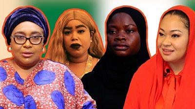 A composite image of female politicians
