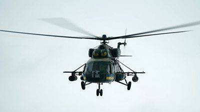 Ukrainian helicopter