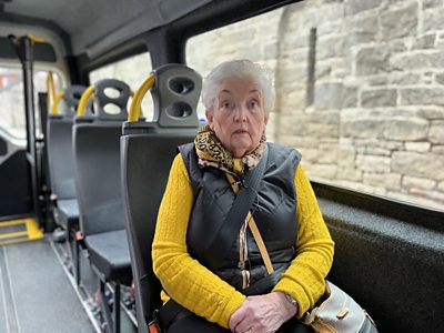 A community transport service has only been guaranteed government funding to the end of April.