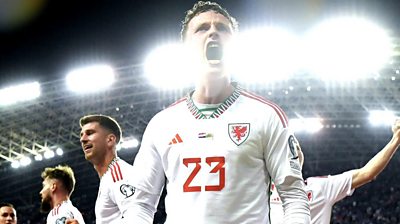 Wales Nathan Broadhead, 24,  scored a late equaliser on his debut to earn Wales a 1-1 draw in their opening Euro Qualifier against Croatia in Split.