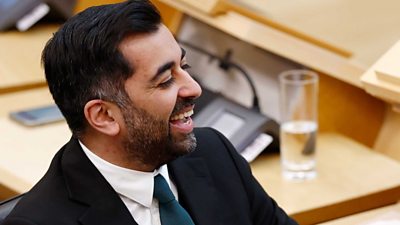 Humza Yousaf becomes Scottish first minister