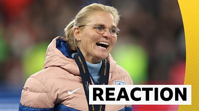 England Lionesses head coach Sarina Wiegman