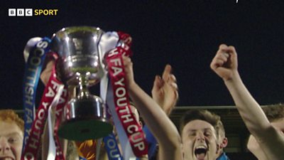 Scottish Youth Cup held aloft