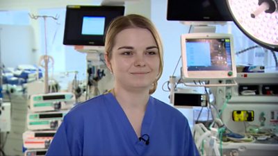 Ukrainian doctor Anastasiia Kulynych
