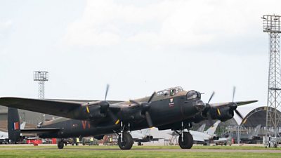 The Lancaster bomber