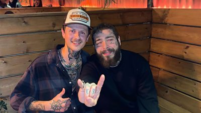 Post Malone and Gregor Hunter Coleman
