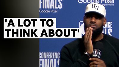 LeBron James Hints At Retirement From Basketball - BBC Sport