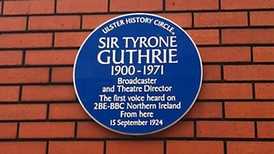 BBC Northern Ireland plaque