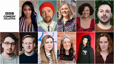 Faces of the BBC Comedy Collective 2023