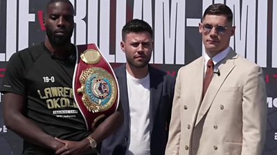 Chris Billam-Smith says both he and his opponent Lawrence Okolie are "rolling the dice" in WBO cruiserweight title fight.
