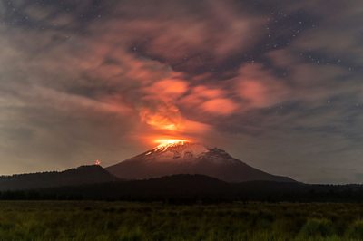 Volcano in Mexico